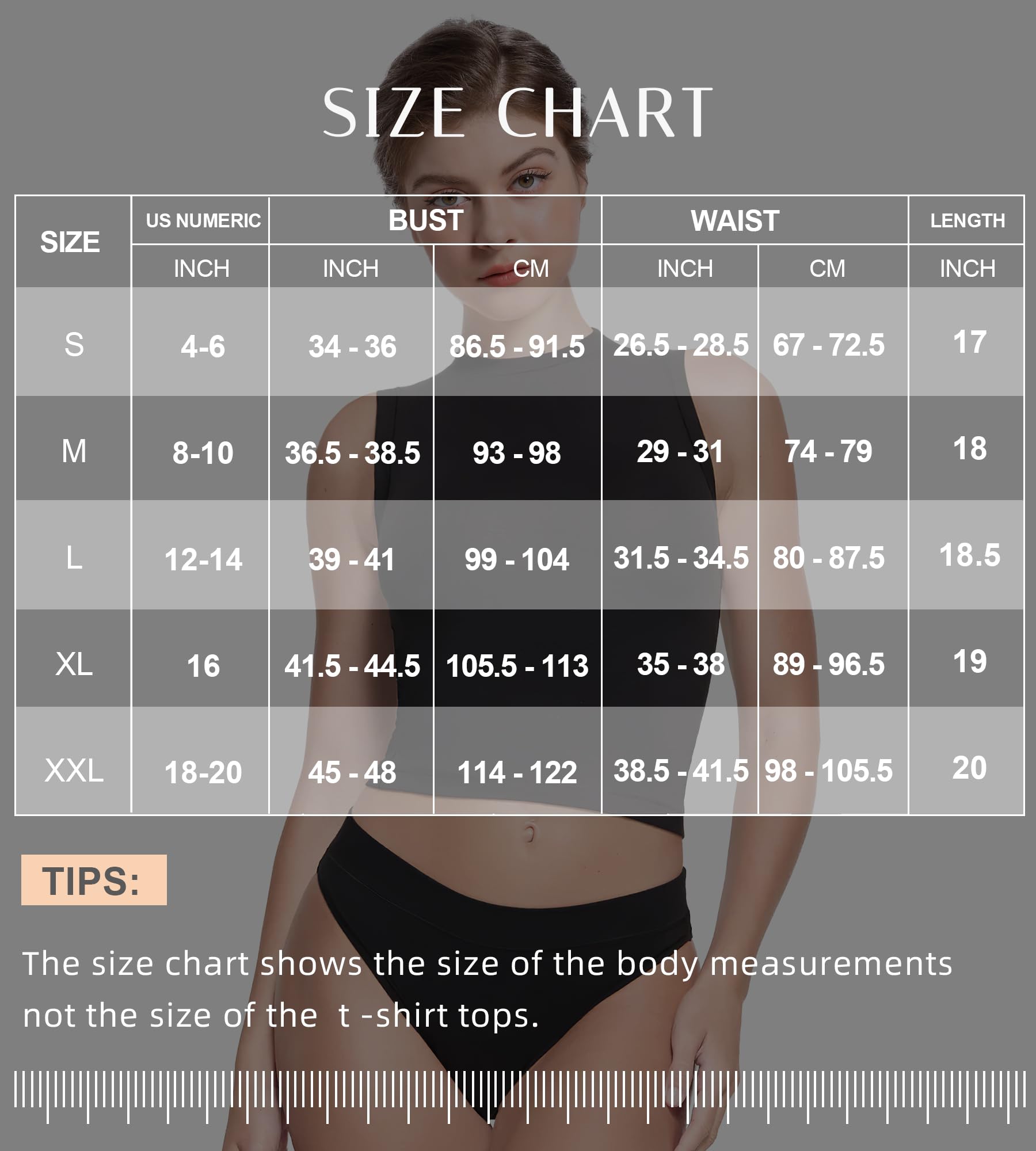 YIANNA Women's Sleeveless Tops Crew Neck Cotton Slim Fit T Shirts Basic Tee Sexy Going Out Crop Top