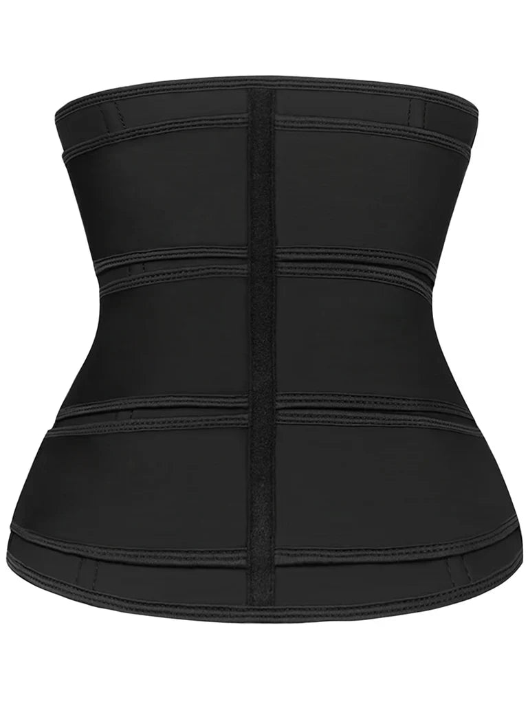 YIANNA Waist Trainer Corset For Weight Loss with Three Waist Belts